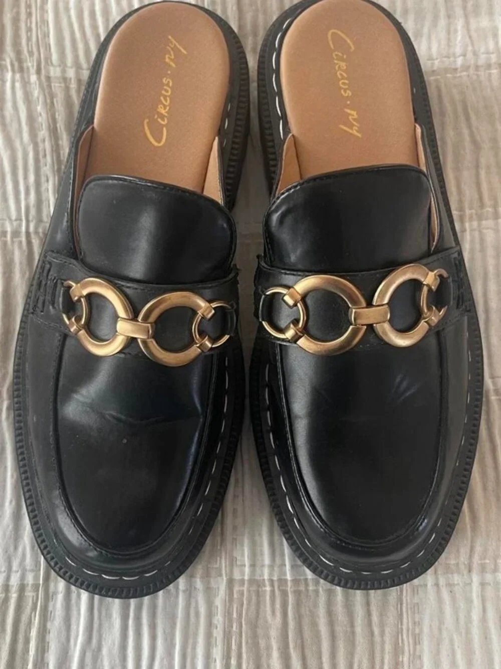 Circus by Sam Edelman Women's Black Loafers